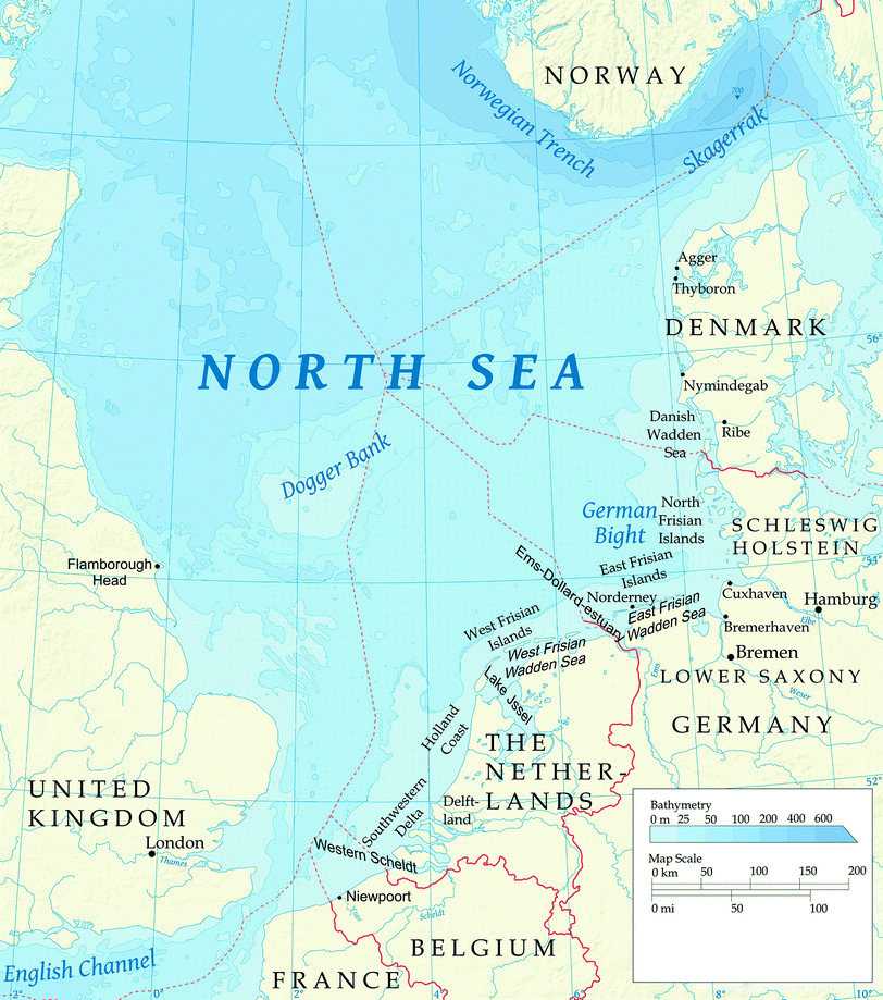Северное море - вики