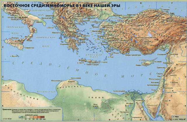 Средиземное море — европа — планета земля