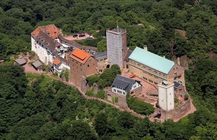 Замок вартбург в германии - отзывы туристов и фото - дневник туриста