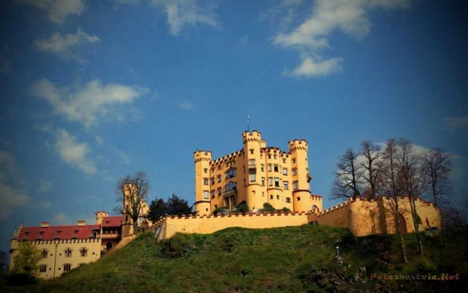 Замок хоэншвангау: история, описание, фото