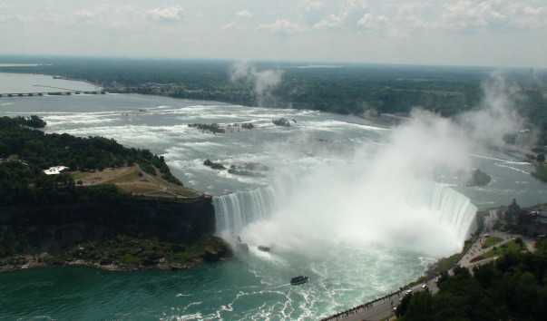 Канада. ниагарский водопад с лучшей его стороны