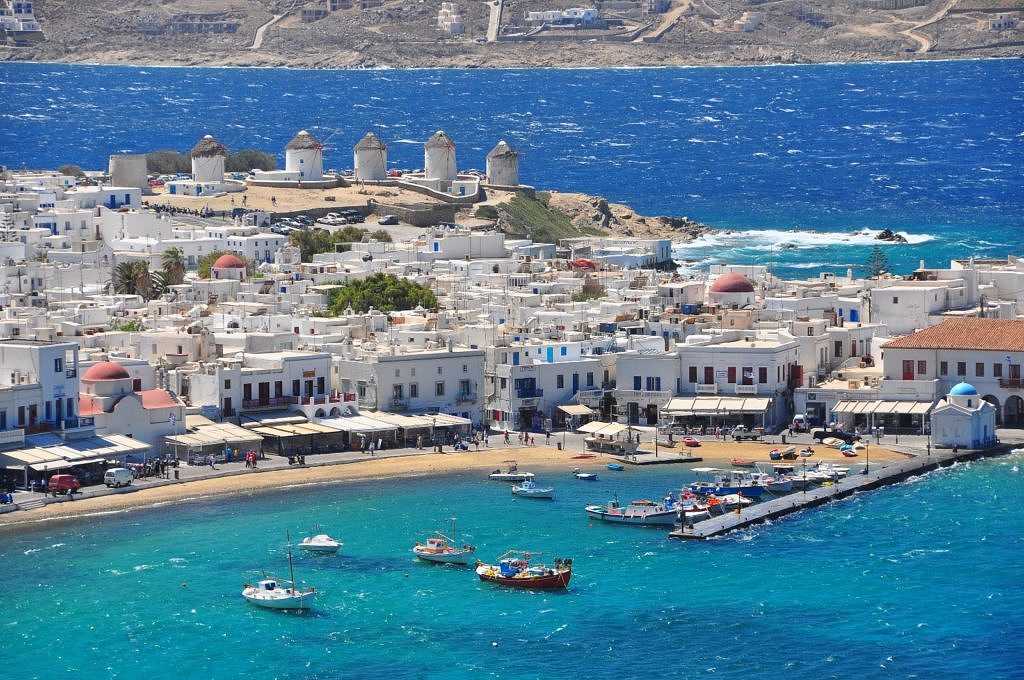 Остров миконос в греции | мировой туризм