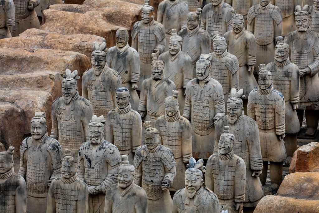 Терракотовая армия императора цинь шихуанди