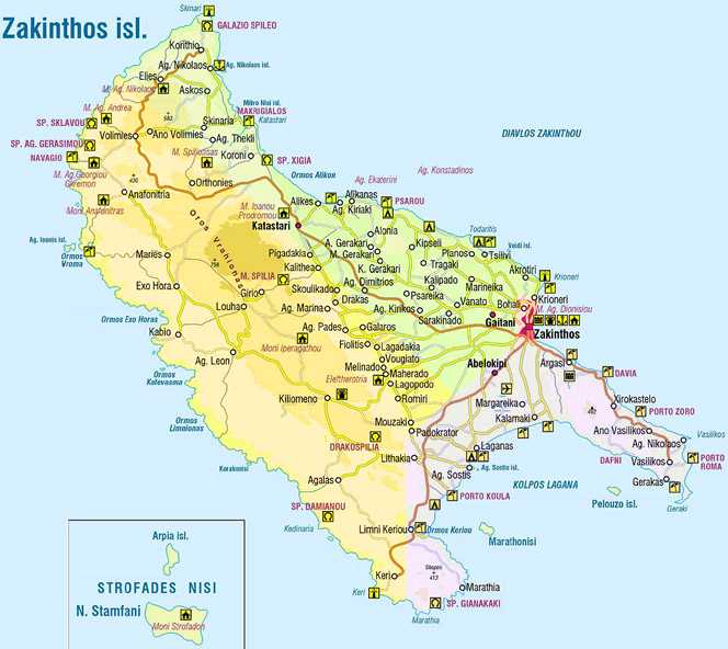 Остров закинф, греция: достопримечательности, отели, бухта навагио