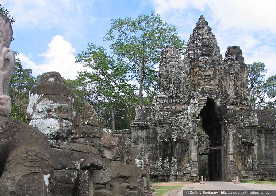 Ангкор храмовый комплекс в камбодже