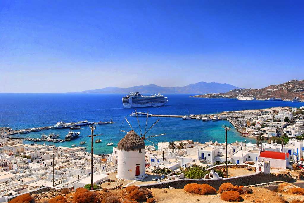 Остров миконос в греции | мировой туризм