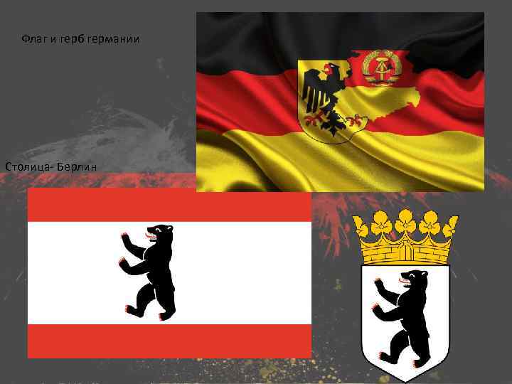 Что означают флаг и герб германии?