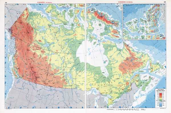 Физико-географические регионы канады