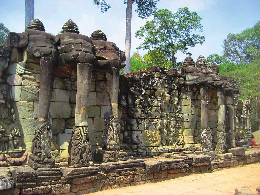Храмовый комплекс ангкор-ват в камбодже