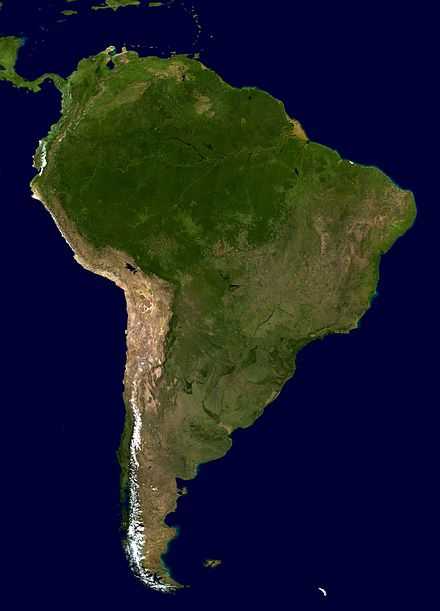 Природные зоны южной америки — карта, названия, географическая характеристика и таблица — природа мира