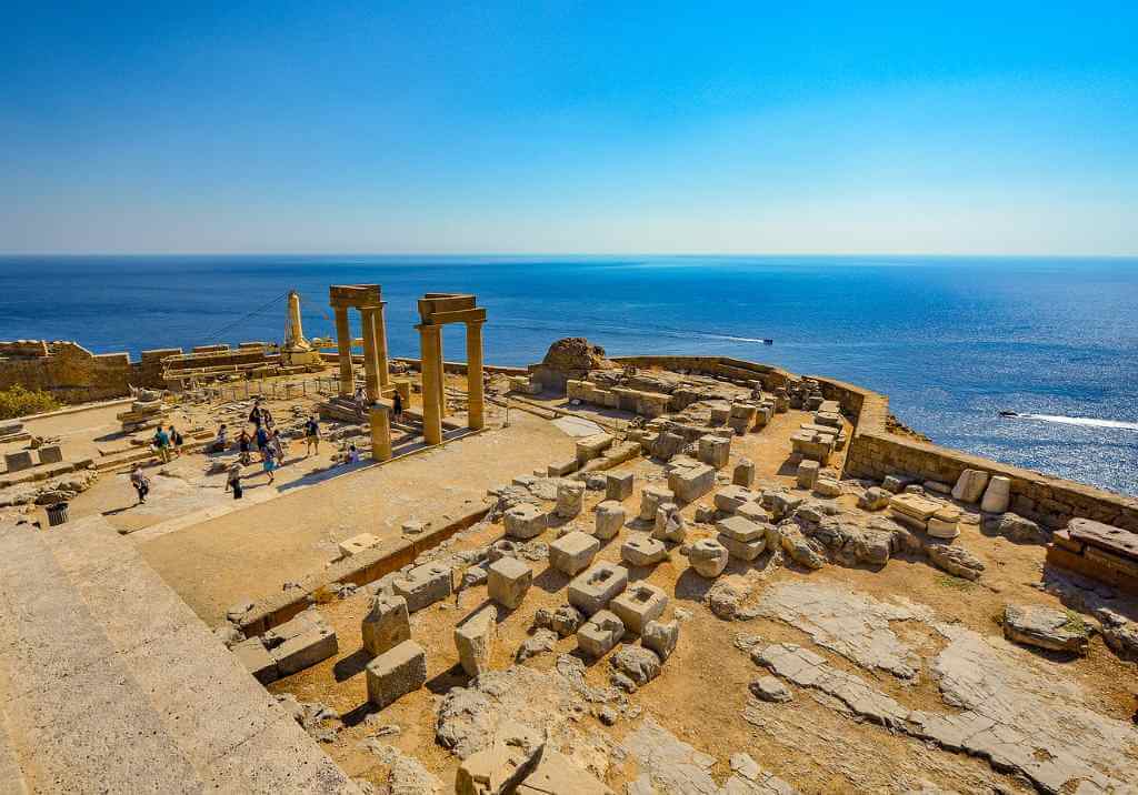 Остров родос в греции | мировой туризм