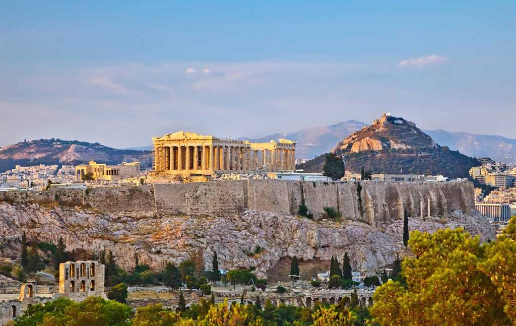 Основные достопримечательности в афинах и окрестностях