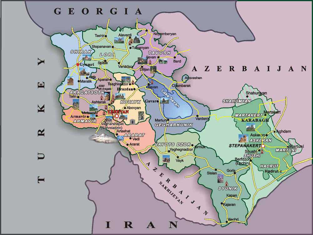 Карты гориса (армения). подробная карта гориса на русском языке с отелями и достопримечательностями