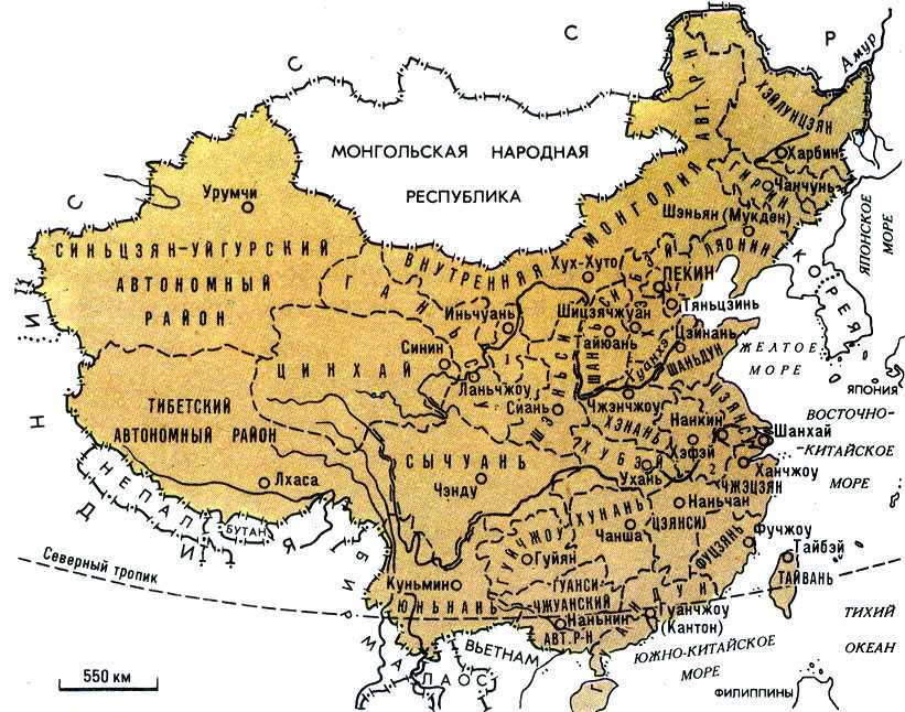 Карта гуанчжоу, китай