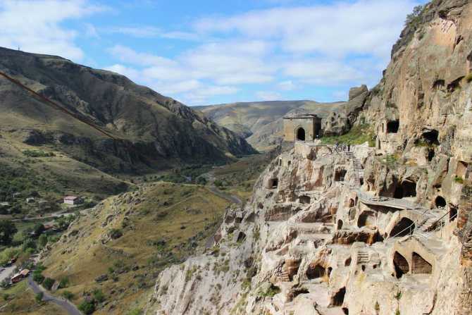 Пещерный город вардзия: фото и видео, как добраться (карта)