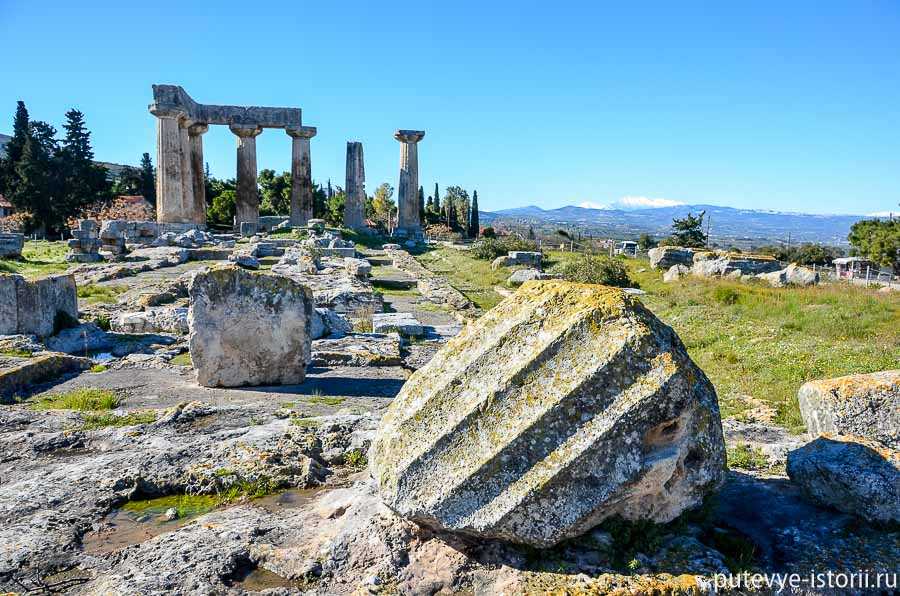 Древнегреческий город коринф | мировой туризм
