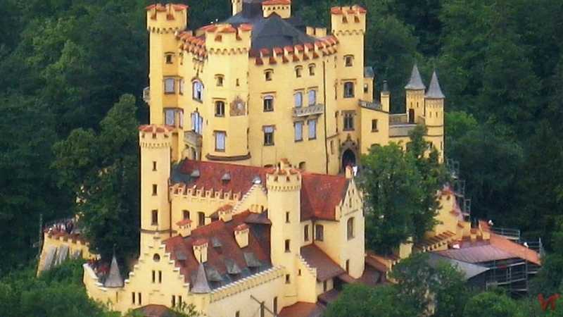Замок хоэншвангау в германии — история, фото внутри, как добраться — плейсмент