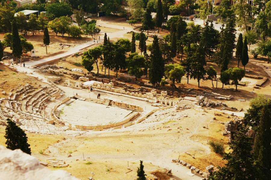 Древнегреческий город фивы
