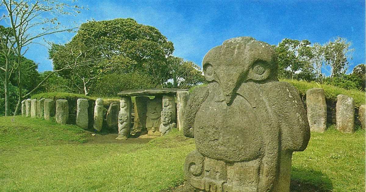 Археологический парк сан-агустин - san agustín archaeological park