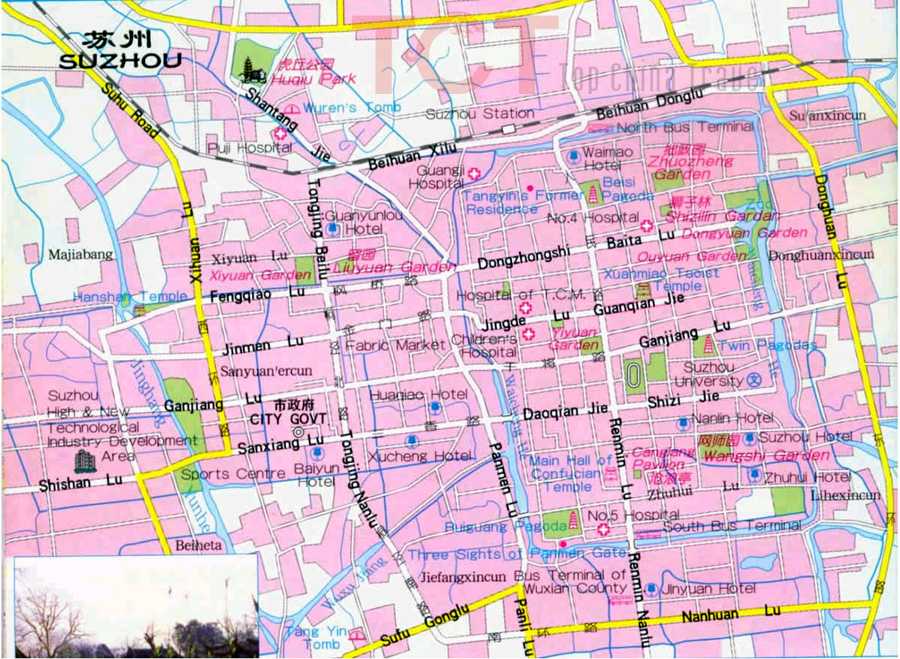 Подробные карты сучжоу | детальные печатные карты сучжоу высокого разрешения с возможностью скачать