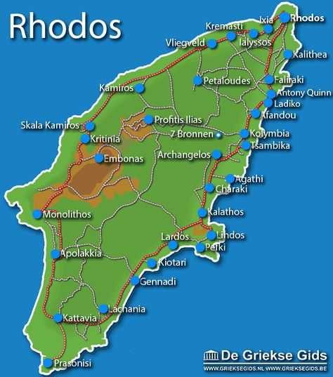 Достопримечательности родоса – топ-10 самых красивых мест на острове