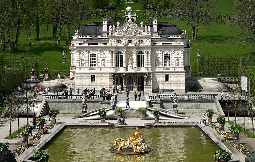 Дворец линдерхоф - linderhof palace