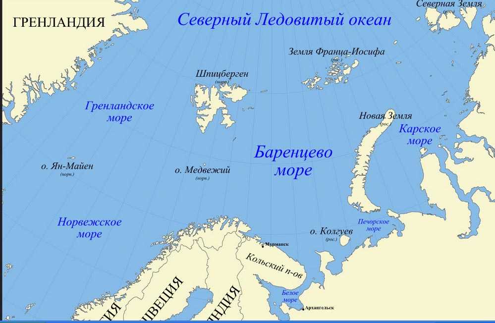 Северное море — характеристика, расположение на карте и с какими странами граничит