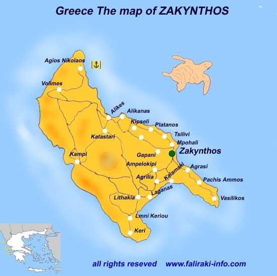 Остров закинтос греция — фиоро ту леванте