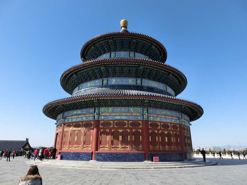 Храм неба (тяньтань) в пекине
