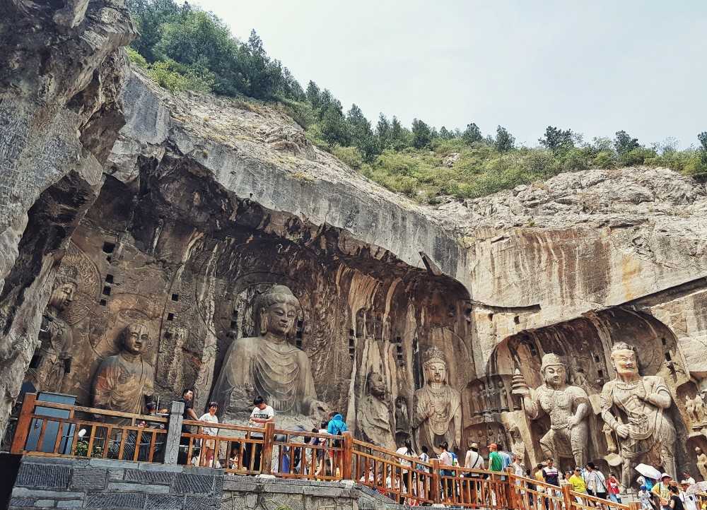 Город датун и пещерный монастырь юньган | китай