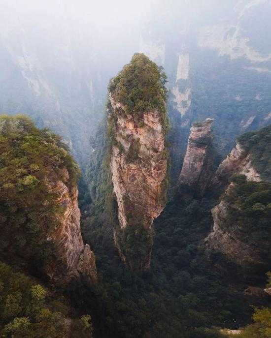 Национальный парк чжанцзяцзе в китае — аватар джеймса камерона