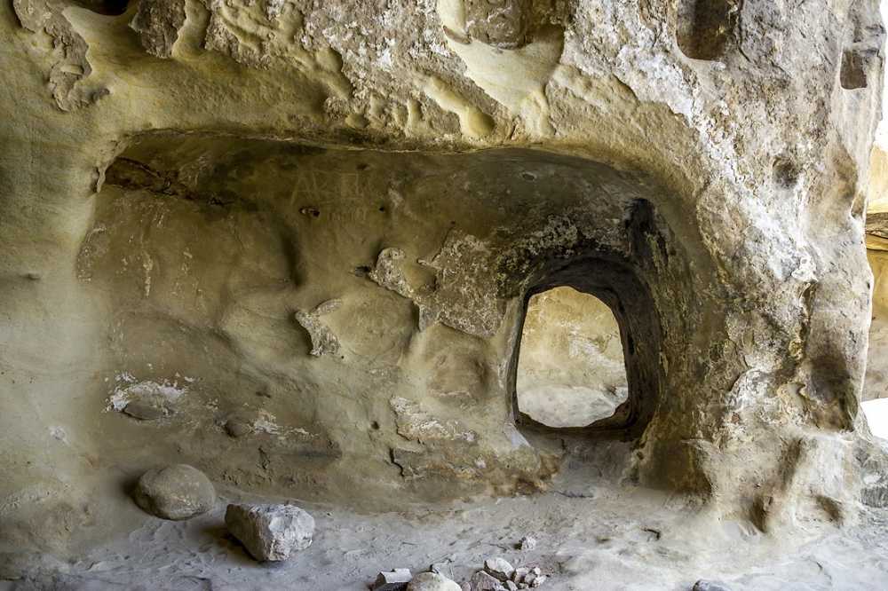 Уплисцихе (грузия) — пещерный город