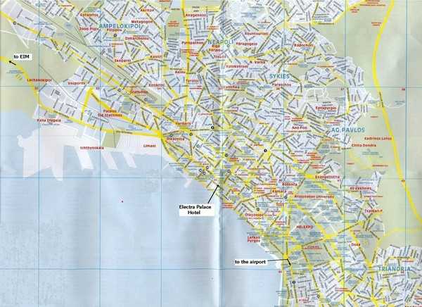 Город салоники греция на карте, отдых отзывы туристов на русском языке