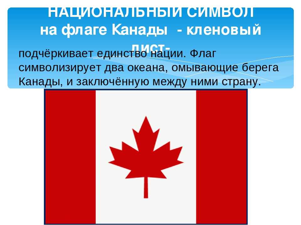Флаг канады - цвета, история возникновения, что обозначает