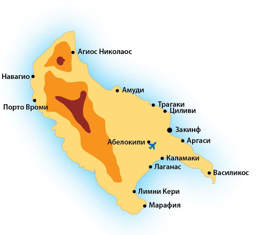 Закинф - остров черепах и голубых пещер
