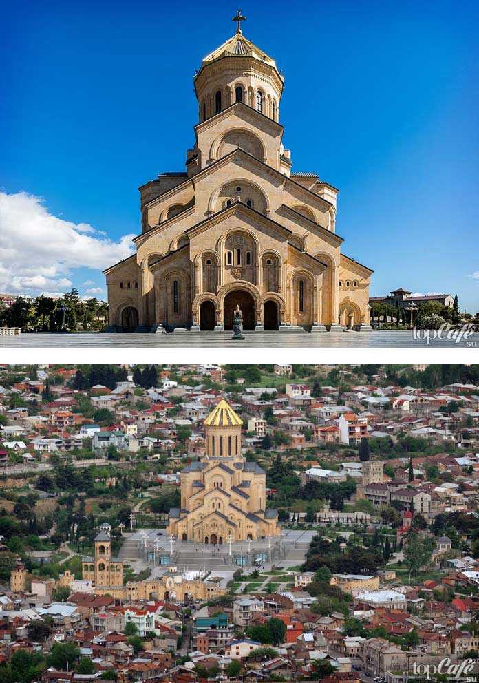 Кафедральный собор святой троицы (цминда самеба) — главный храм грузии - о грузии с любовью!