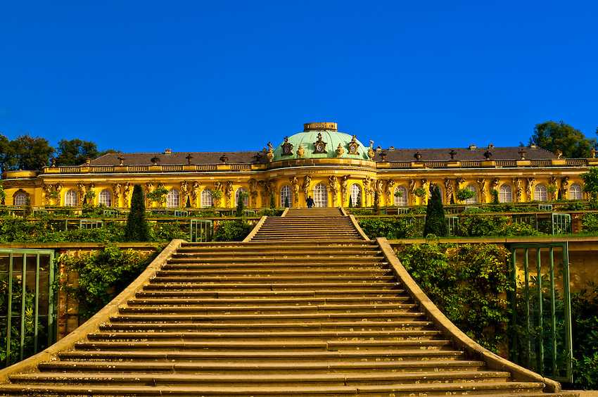Сан-суси, потсдам, германия: описание парка и дворца с фото