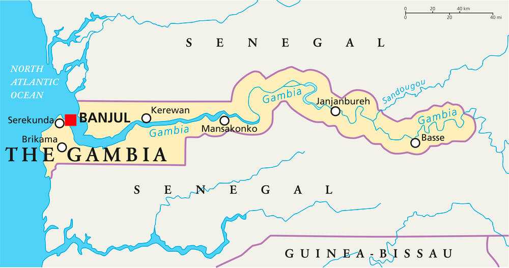 Гамбия — информация о стране, достопримечательности, история