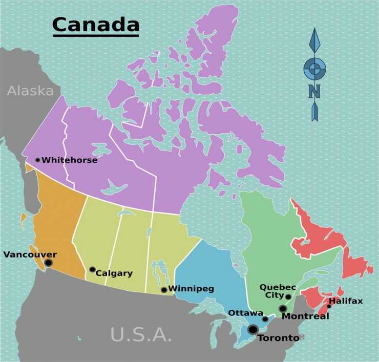 География канады - geography of canada - abcdef.wiki