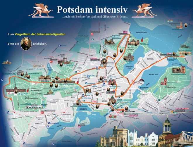 Потсдам – город в германии с богатой историей
