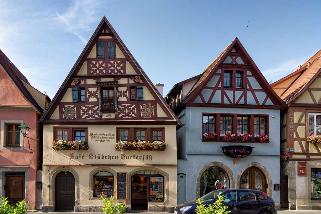 Ротенбург-на-таубере – самый посещаемый средневековый город в германии