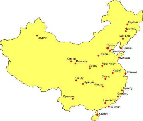 Гуанчжоу на карте китая на русском языке, где находится гуанчжоу на карте мира