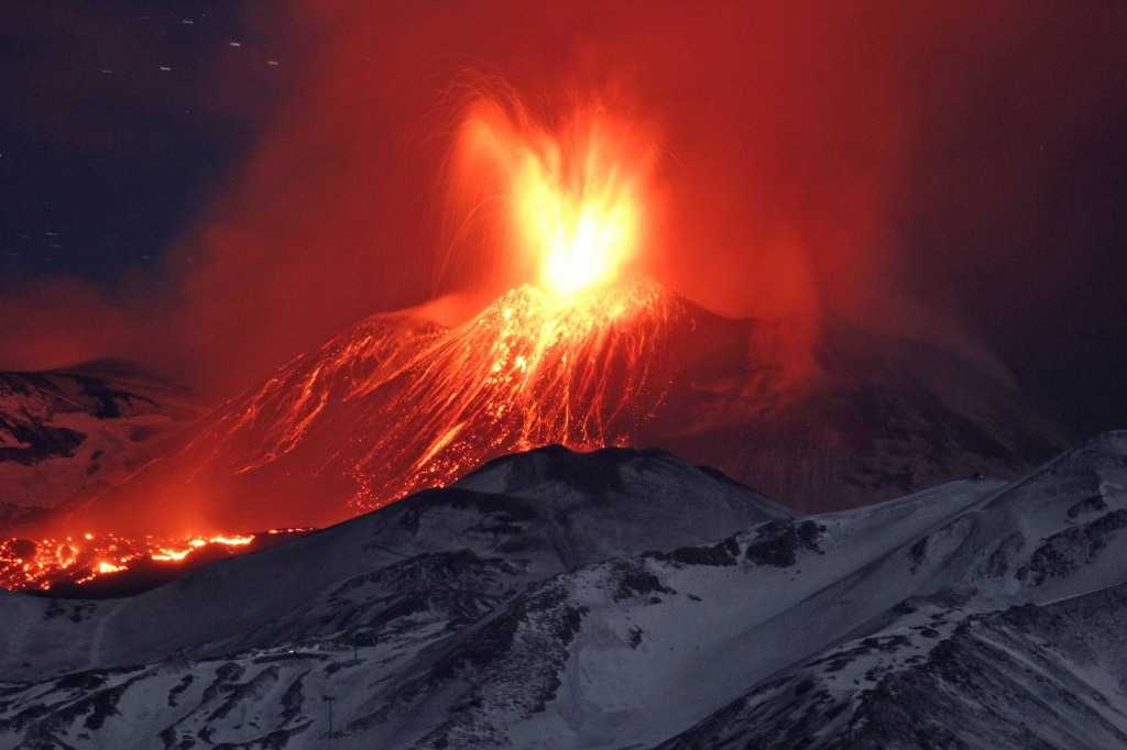 Все самые высокие и крупнейшие действующие вулканы на карте мира - видео (сезон 2021)