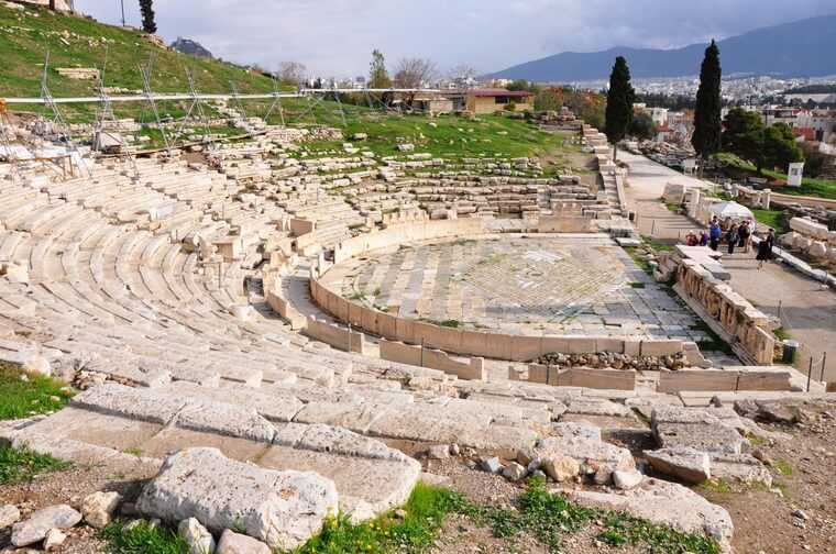 Греческий театр: описание, история и интересные факты :: syl.ru