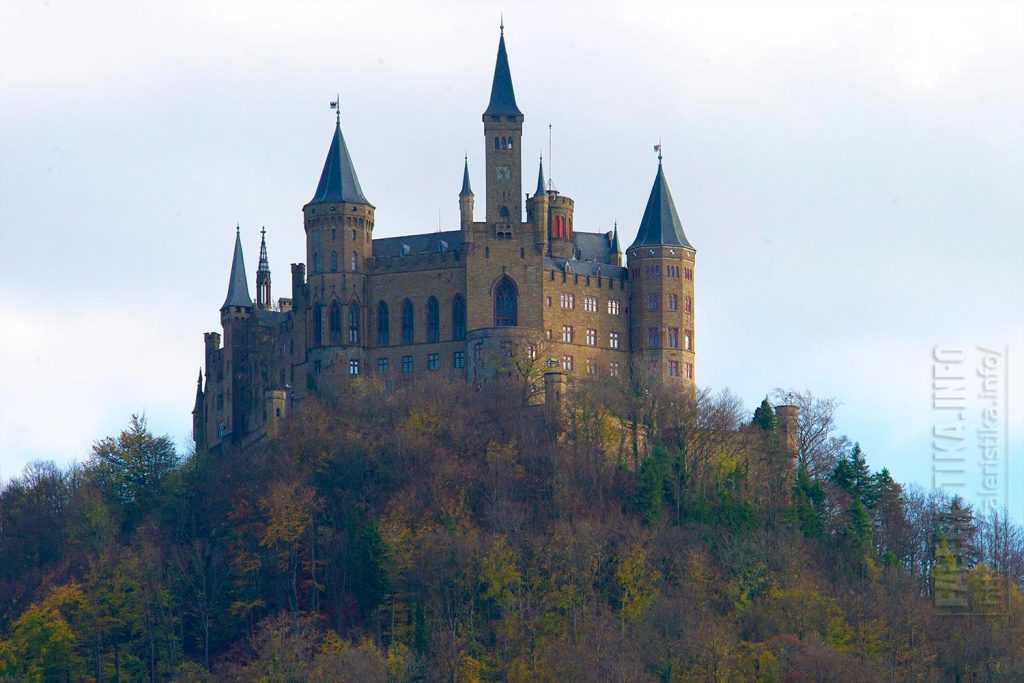 Замок гогенцоллерн в германии