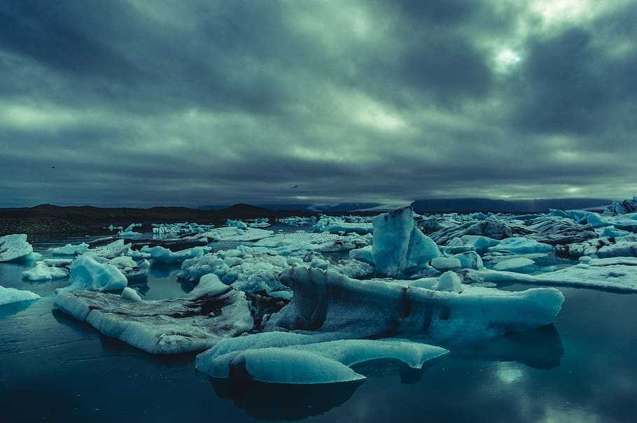 Ледовые условия в гренландии, ледники и айсберги