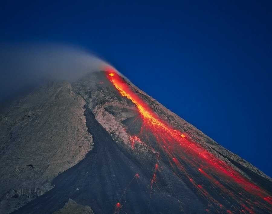 Самый высокий действующий вулкан в мире