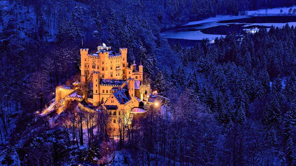 Замок хоэншвангау – «сказочная крепость» в горах германии