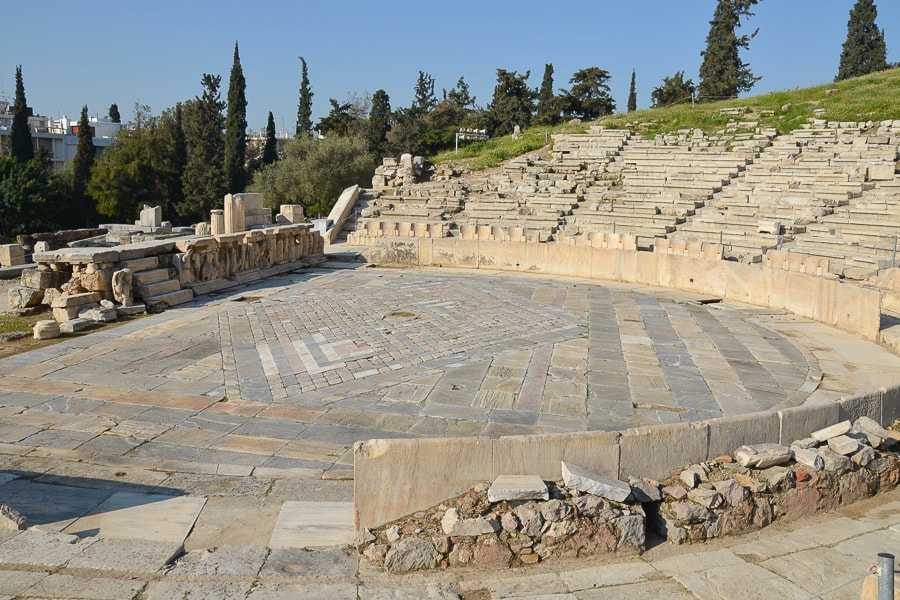 Театр в древней греции
