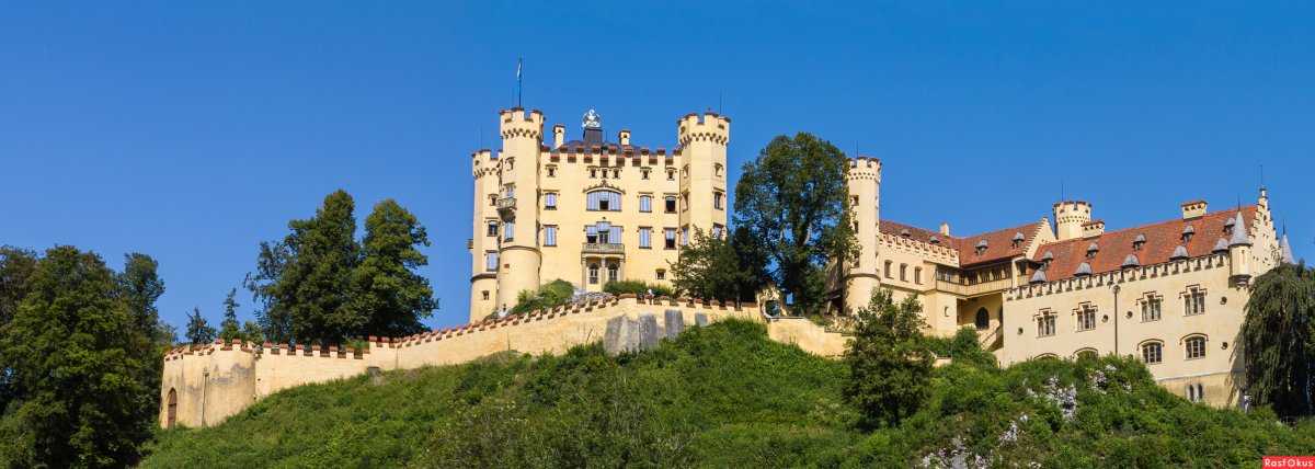 Замок хоэншвангау (schloss hohenschwangau) - замки германии